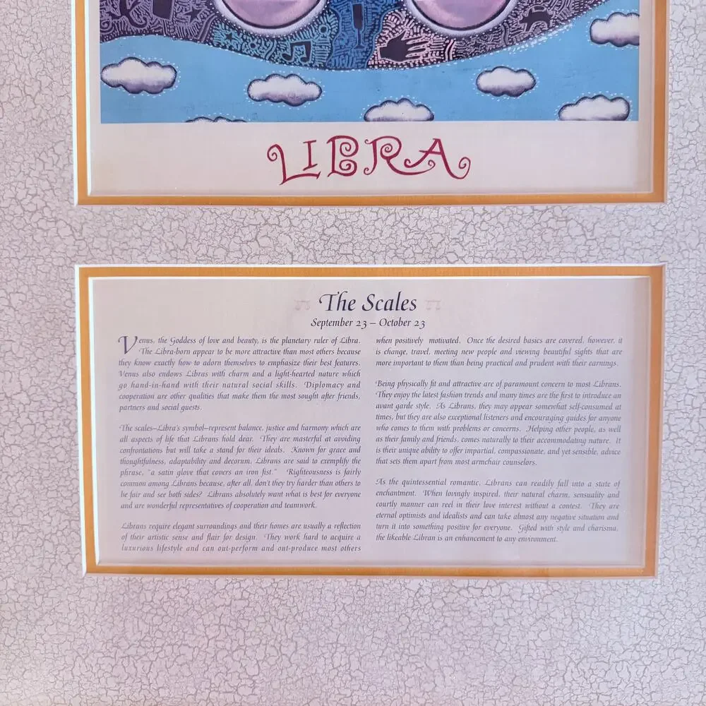 Vintage 90s Libra 